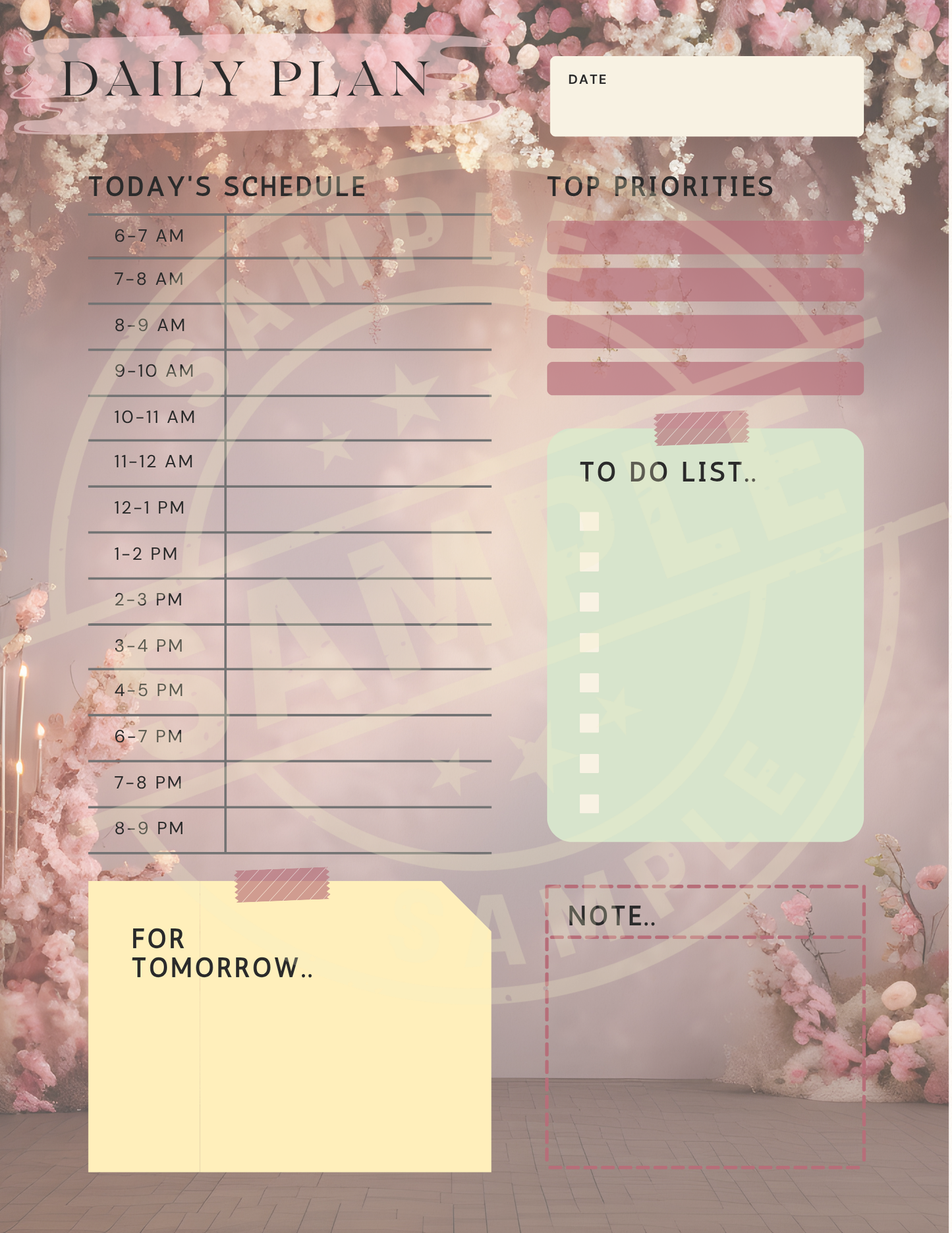 Daily Social Media Success Planner (Personal Use Edition)