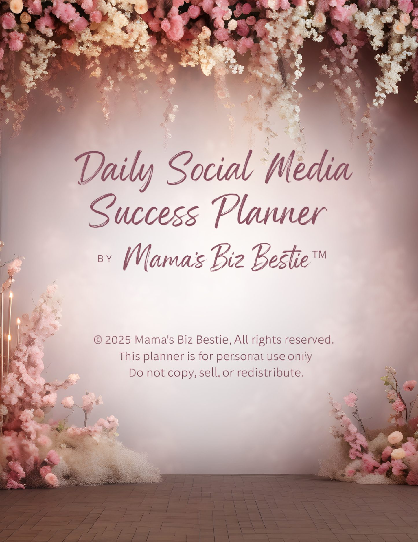 Daily Social Media Success Planner (Personal Use Edition)